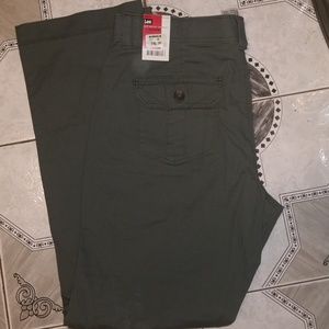 Lee Fit Innovation Stretch Pant-Mallard 12 NWT